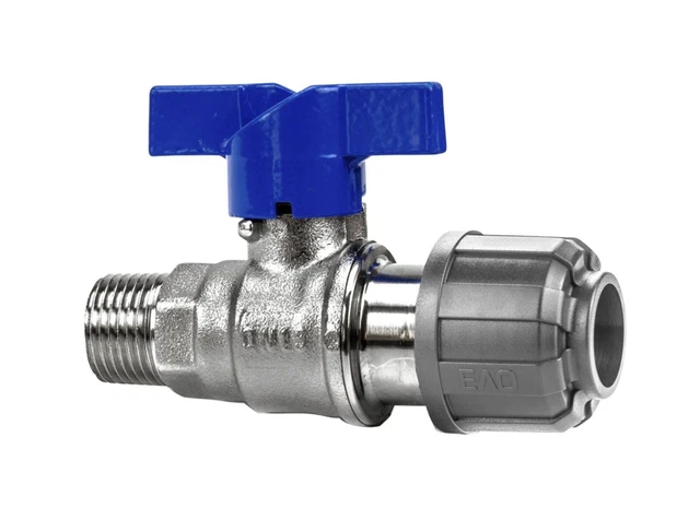 Raccord R32 R410A Vanne D'Arrêt Climatiseur R32 - Laiton, Filetage 1/4'' Et 5/16'', Pour Gaz Azote Outil Recharge Réfrigérant