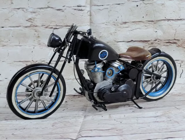 Rétro US Personnalisé Harley Davidson Moto Moteur Vélo Fait-Main Oeuvre Métal