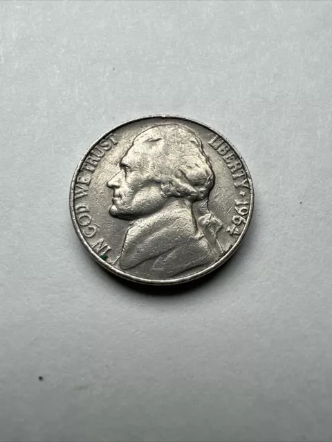 1964 Jefferson Nickel No Mint Mark (Circulated) 5 Cents