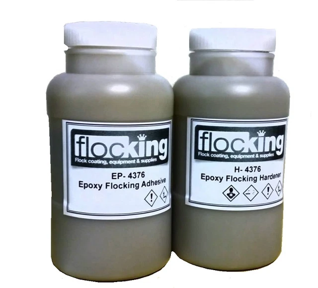 FLOCKING EPOXY ADHESIVE System 3 Kilo Epoxy and Hardener Full