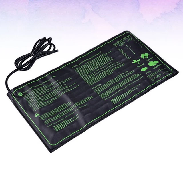 Alfombra térmica de siembra almohadilla térmica de césped duradera impermeable estera térmica cálida hidropónica