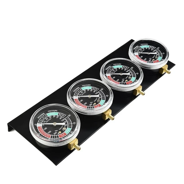 Kit De Manomètres à Vide Pour Synchronisation Et équilibrage De Carburateurs 2 Cylindres - Outil Moto/scooter - 6
