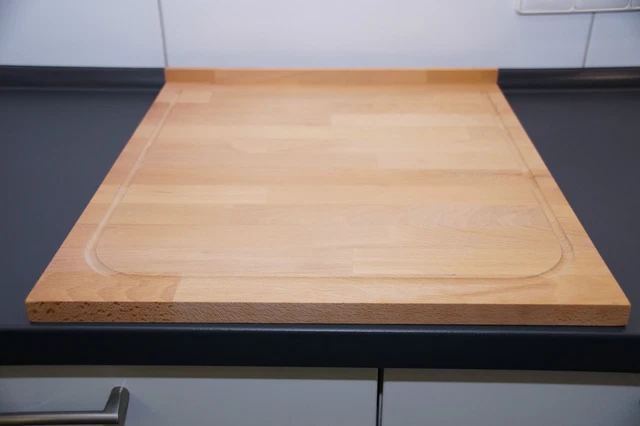 HOLZ BACKBRETT massiv NUDELBRETT ARBEITSPLATTE SCHNEIDEBRETT XL XXL Grillen