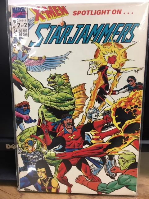 Star Jammers #2 1990 X-Men Spotlight Marvel
