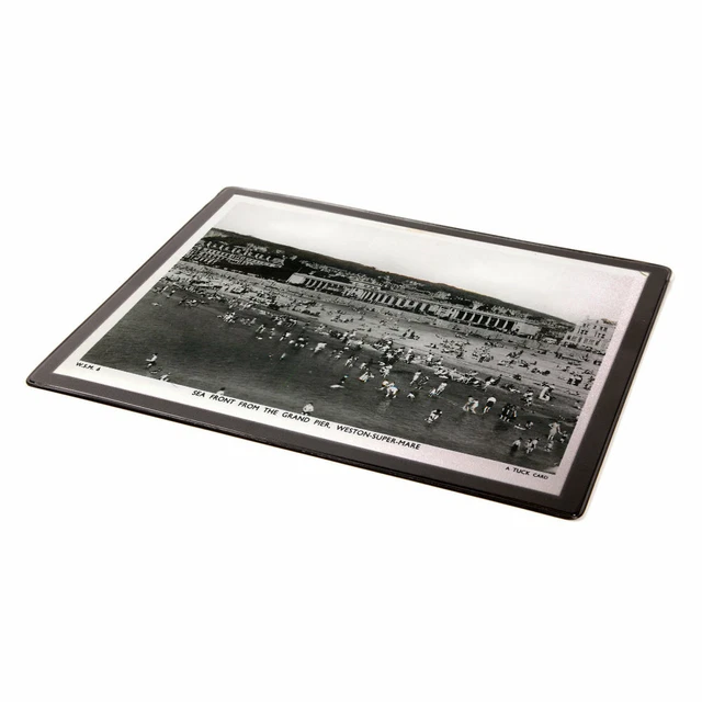 MOUSE MAT - Vintage Somerset - Sea Front from Grand Pier, Weston-super-Mare