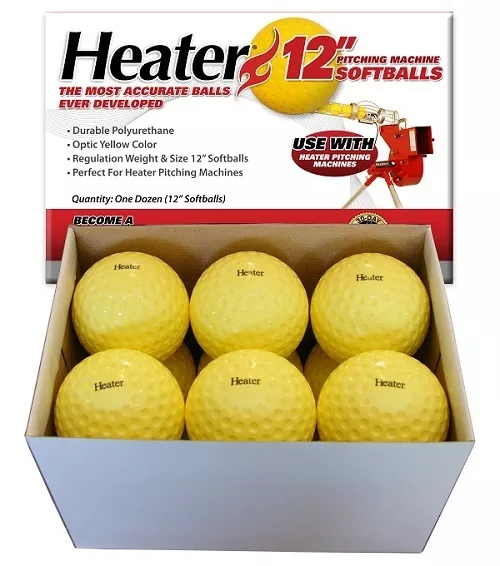 Heater Sports Heater 12 Inch Pitching Machine Softballs