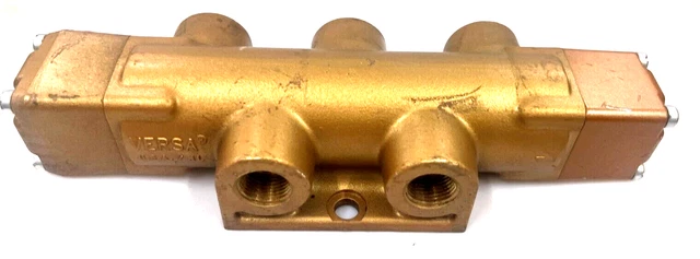Versa  SA-4403-71 5/2-Way 3/8" Air-Pilot / Spring Pneumatic Directional Valve