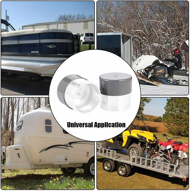 Protect Your For cuscinetto rimorchio con 2x1 tappo in gomma 98 pollici coperture antipolvere