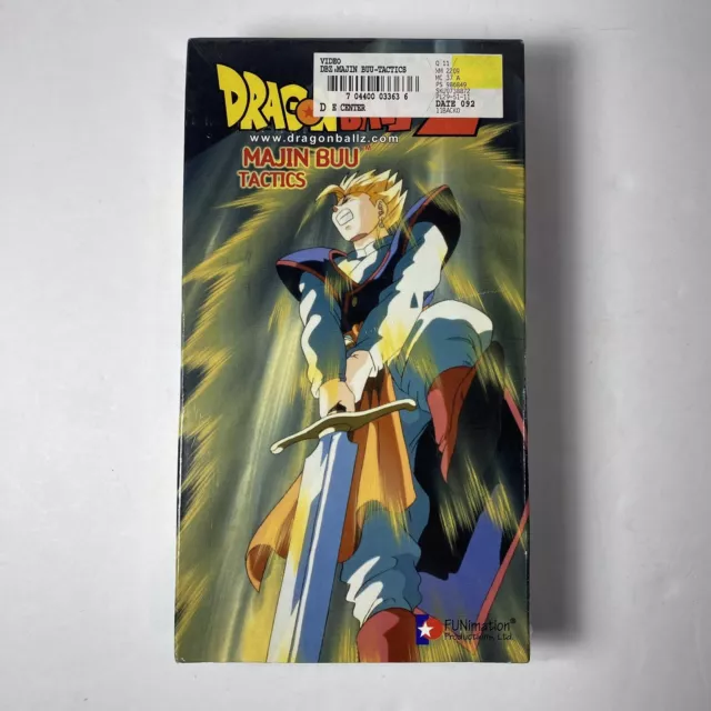 Dragonball Z Tactics Uncut VHS Majin Buu Saga DBZ Anime Akira Toriyama  Vintage 704400033537