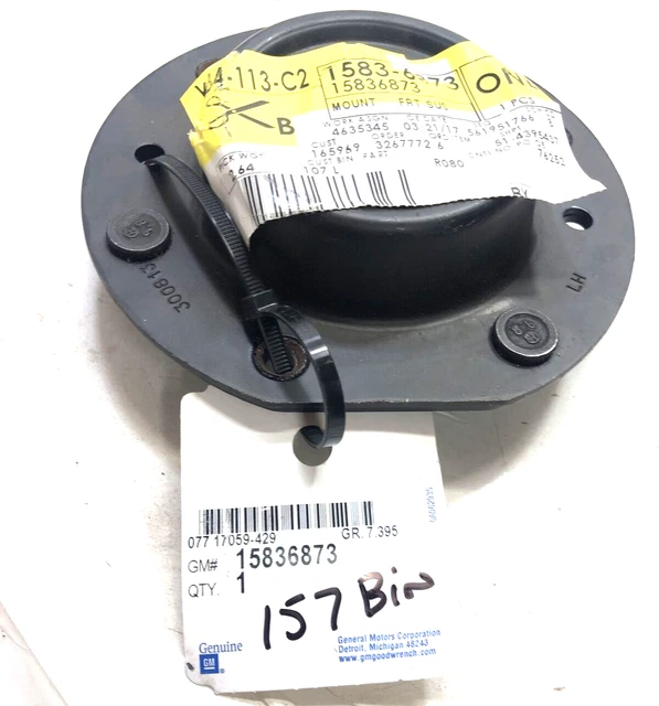 New OEM Genuine GM Front Driver Side Suspension Strut Mount 15836873