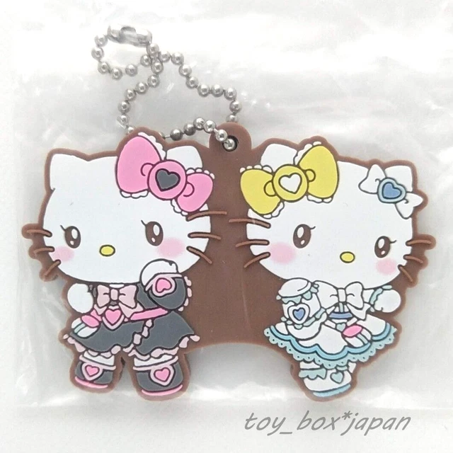 PRECURE PRETTY CURE Sanrio Hello Kitty Rubber Keychain Charm 1.5" Japan