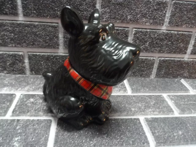 Scottie Dog Ceramic Biscuit / Cookie Jar Scottish Terrier