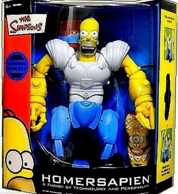 New Sealed WowWee Homersapien Robosapien Simpsons Remote Control Robot - Rare