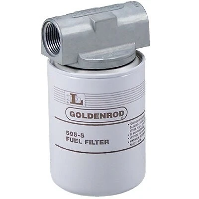 Spin-On Fuel Filter, 1-In. Top Cap -595