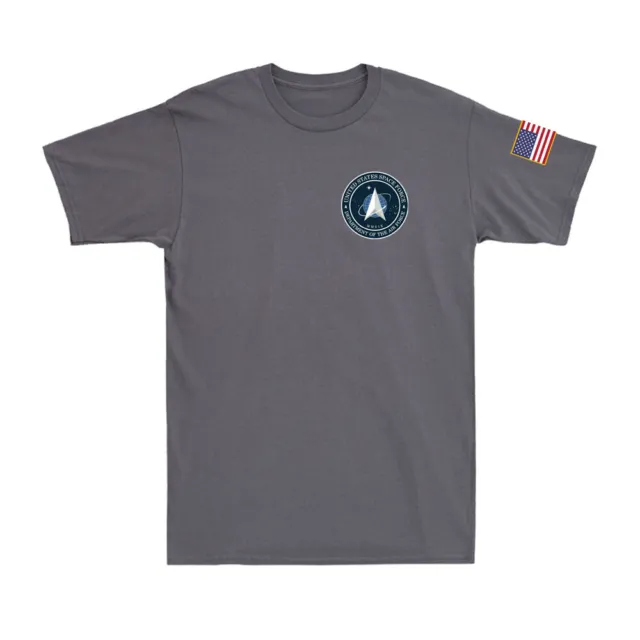 Maglietta United States Space Force US Space Force Military Ussf T-shirt bandiera USA