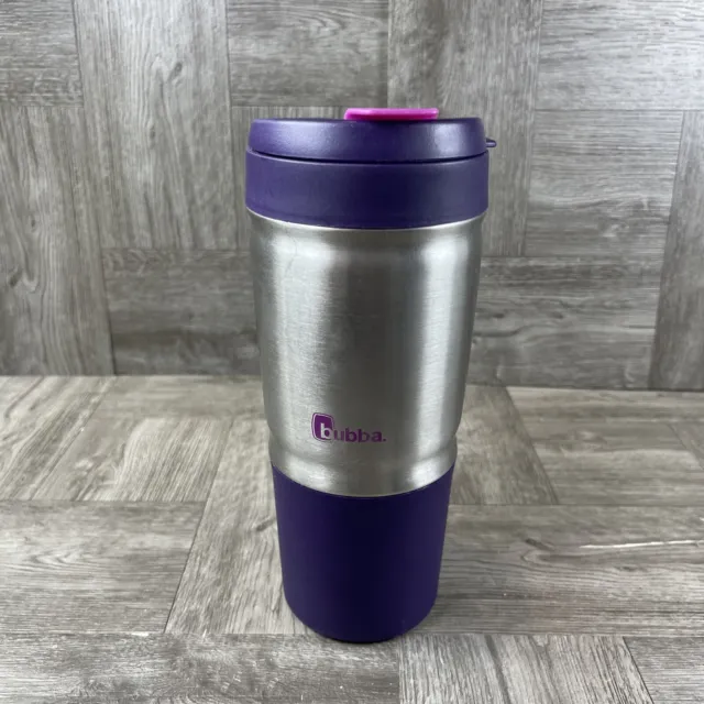Bubba Stainless Steel Tumbler Mug Thermal Insulated Double Wall 24 Oz Purple