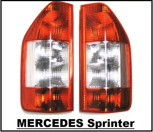 Neuf !  Paire de Feux Arrière MERCEDES Sprinter CDI  1995 à 2006  Gauche + Droit