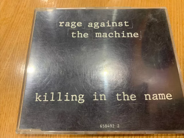 Rage Against The Machine - Killing In The Name CD. (1993) 2 Unreleased Tracks