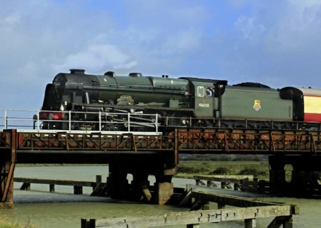 ROYAL SCOT 46100 LMS British Railways Steam Locomotive Ford West Sussex ...
