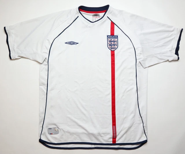 Maillot Football Chypre Domicile 2002-2004 – Umbro, Homme Taille XL – Vintage Rare