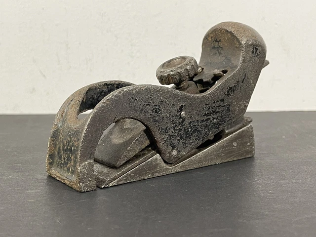 Antique, Stanley No. 11 Bullnose Rabbet Plane Woodwork Tool, Exceptionally Rare
