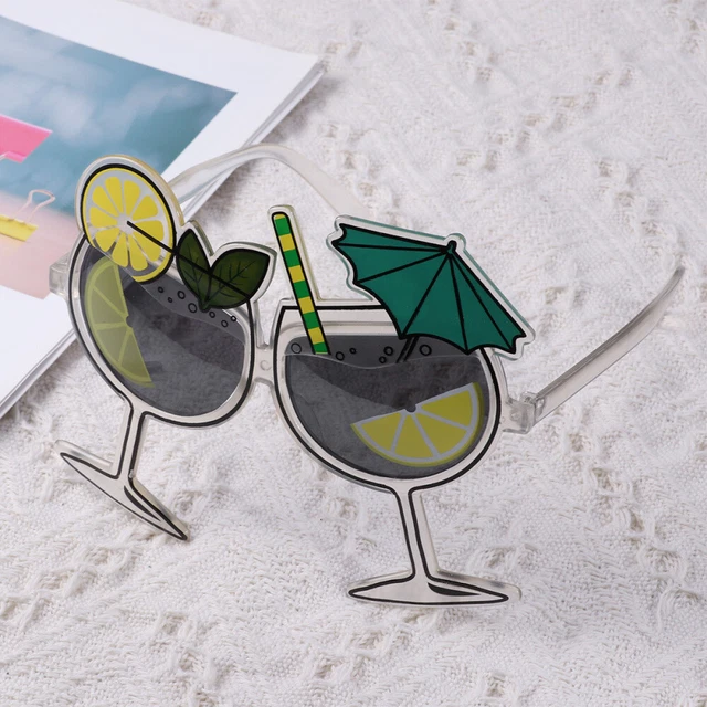 Hawaiian Party Glasses Dress Up Costume Accessory Photo Sunglasses Glasses