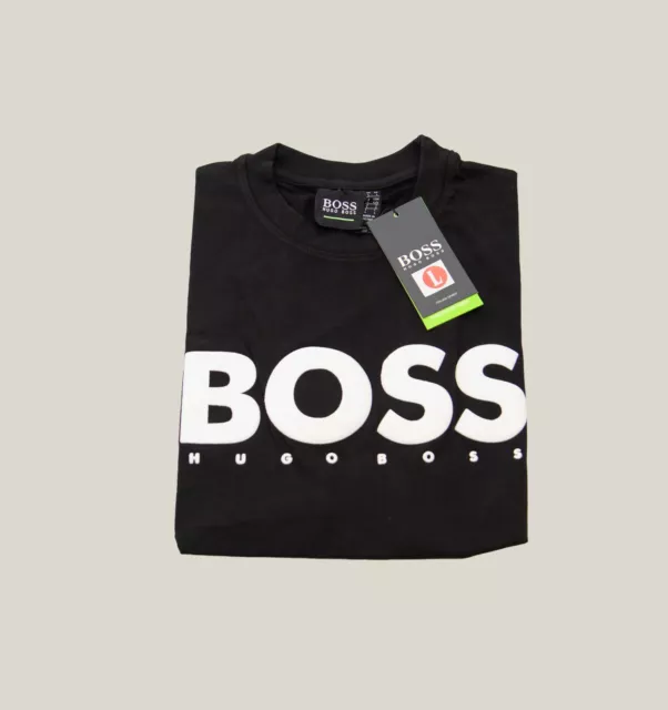 Boss Hugo Boss T-Shirt Black with logo large