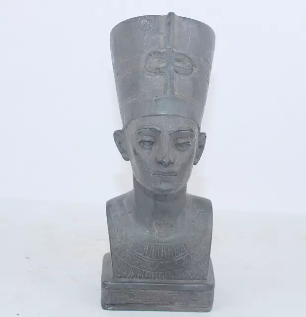 RARO ANTICO EGIZIANO ANTICO Grande statua della testa della regina...