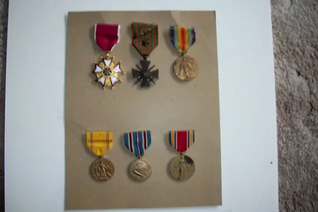 U.S. W.W. 1 AFS Driver's Fantastic Album containing his Medals, pics, documents