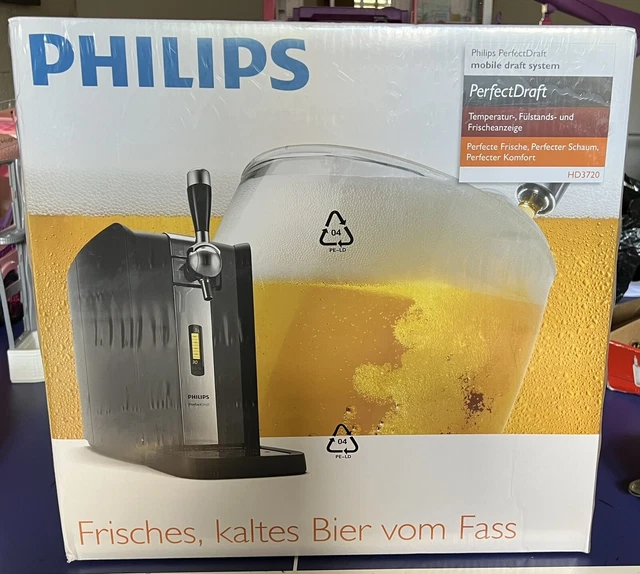 PHILLIPS PERFECTDRAFT BEER Keg Machine HD3720/26 Home Beer Draft