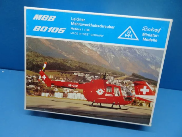 1/100  Rosskopf  (1978): MBB Bo-105  (Rettungs-Flugwacht)