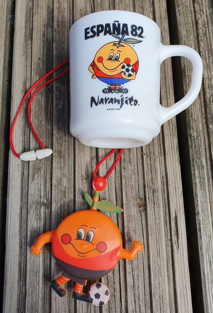 Figurine Naranjito - Coupe Du Monde De Football Espagne 1982 - Bronzium / Marbre