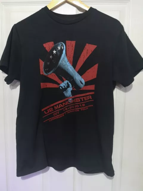 RARE OFFICIAL U2 EXPERIENCE & INNOCENCE TOUR MANCHESTER OCT 2018 Large TSHIRT