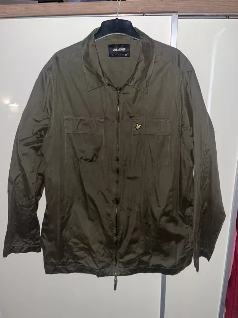 Mens Lyle and Scott Overshirt size XXL