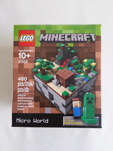 LEGO® Cuusoo 21102 Minecraft Micro World NUOVO & IMBALLO ORIGINALE / new and sealed