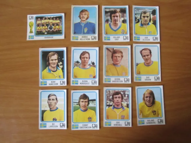 Panini Munchen 74 - Lot Suede Sverige - Vignette Sticker