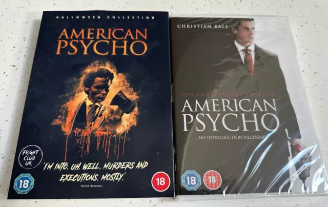 American Psycho with Slipcase -  UK DVD  -  New & Sealed