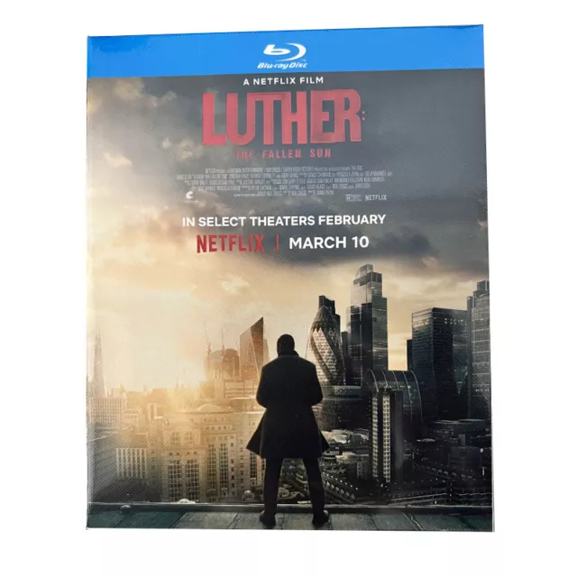 Luther: The Fallen Sun：2023 Movie Film Series 1 Disc All Region Blu-ray BD