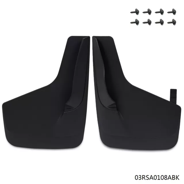 Universal For Pick-Up Truck Mudflaps Mud Flap Splash Guard Mudguards Front Rear