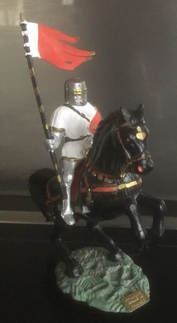 Figurine Starlux Moyen Âge – Chevalier Et Soldat Français, Jouet Ancien N°13