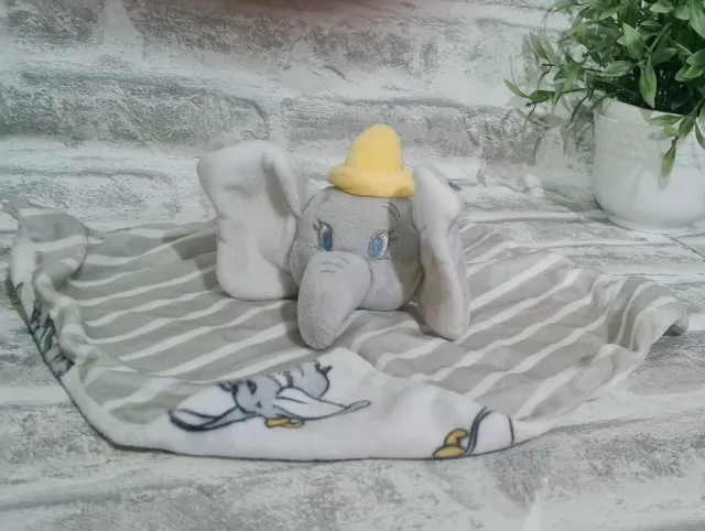 Disney Dumbo Comforter Soother Blankie soft toy plush Blanket Elephant Primark