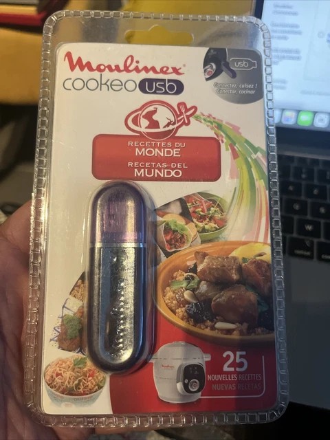 Moulinex Cookeo USB Recettes du Monde Neuf sous blister