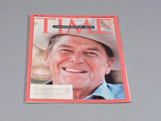 TIME Magazine Ronald Reagan Commemorative Issue - June 14, 2004