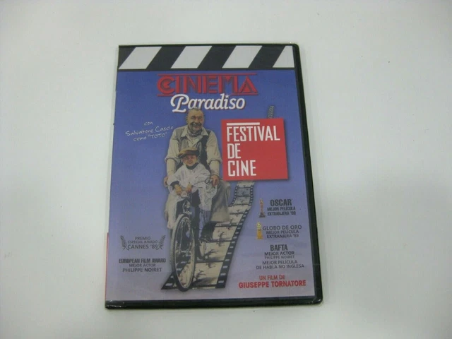 Cinema Paradiso DVD Philippe Noiret Salvatore Cascio Scellé Neuf