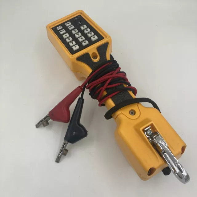 FLUKE Networks TS22 Telephone Test Set with Alligator Clips