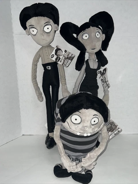 DISNEY Frankenweenie PLUSH SET Victor Frankenstein ELSA Edgar NWT NEW DISNEY Frankenweenie PLUSH SET Victor Frankenstein ELSA Edgar NWT NEW