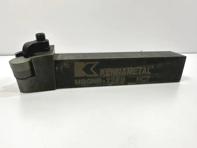 KENNAMETAL MRGNR-124B NC7 Used Lathe Tool Holder 3/4" Shank 1pc