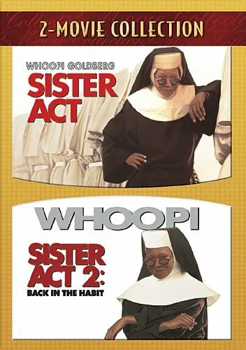 SISTER ACT + SISTER ACT 2 BACK IN THE HABIT New 2 DVD