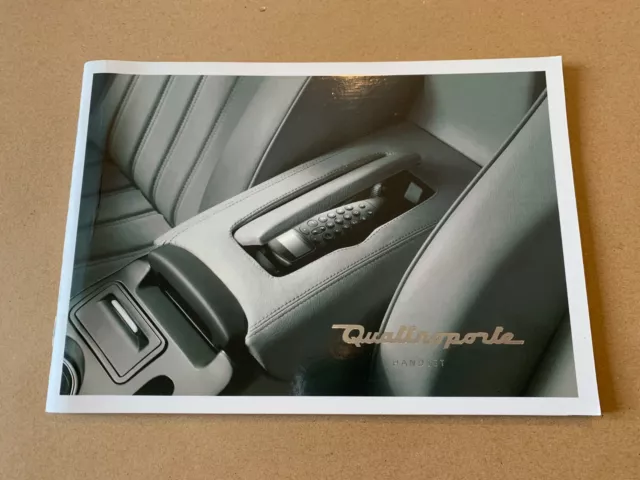 Genuine Maserati Quattroporte 04-08 Phone Handset Instruction Manual Handbook