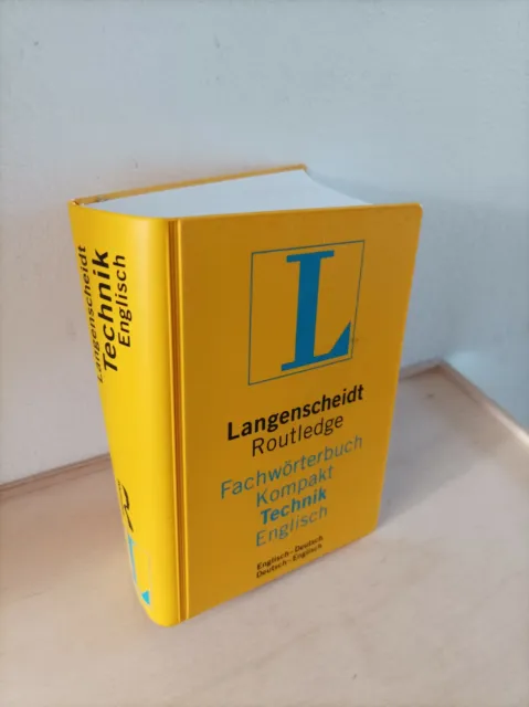 Langenscheidt Routledge Fachwörterbuch Kompakt Tech... | Buch | Zustand sehr gut